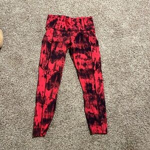 Lululemon leggings size 8.with pockets